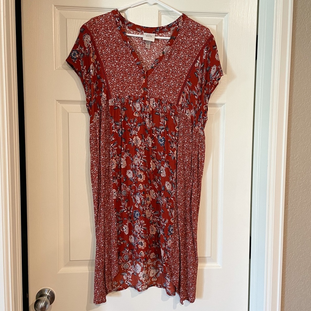 Knox Rose Short Sleeved Floral Dress